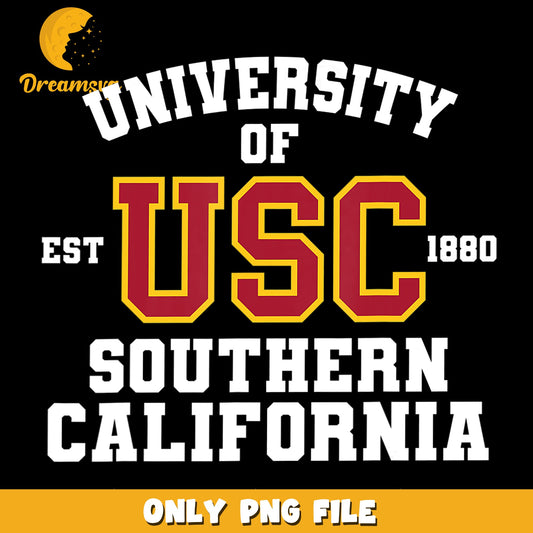 University Of Southern California Est 1880 PNG, USC Trojans, College