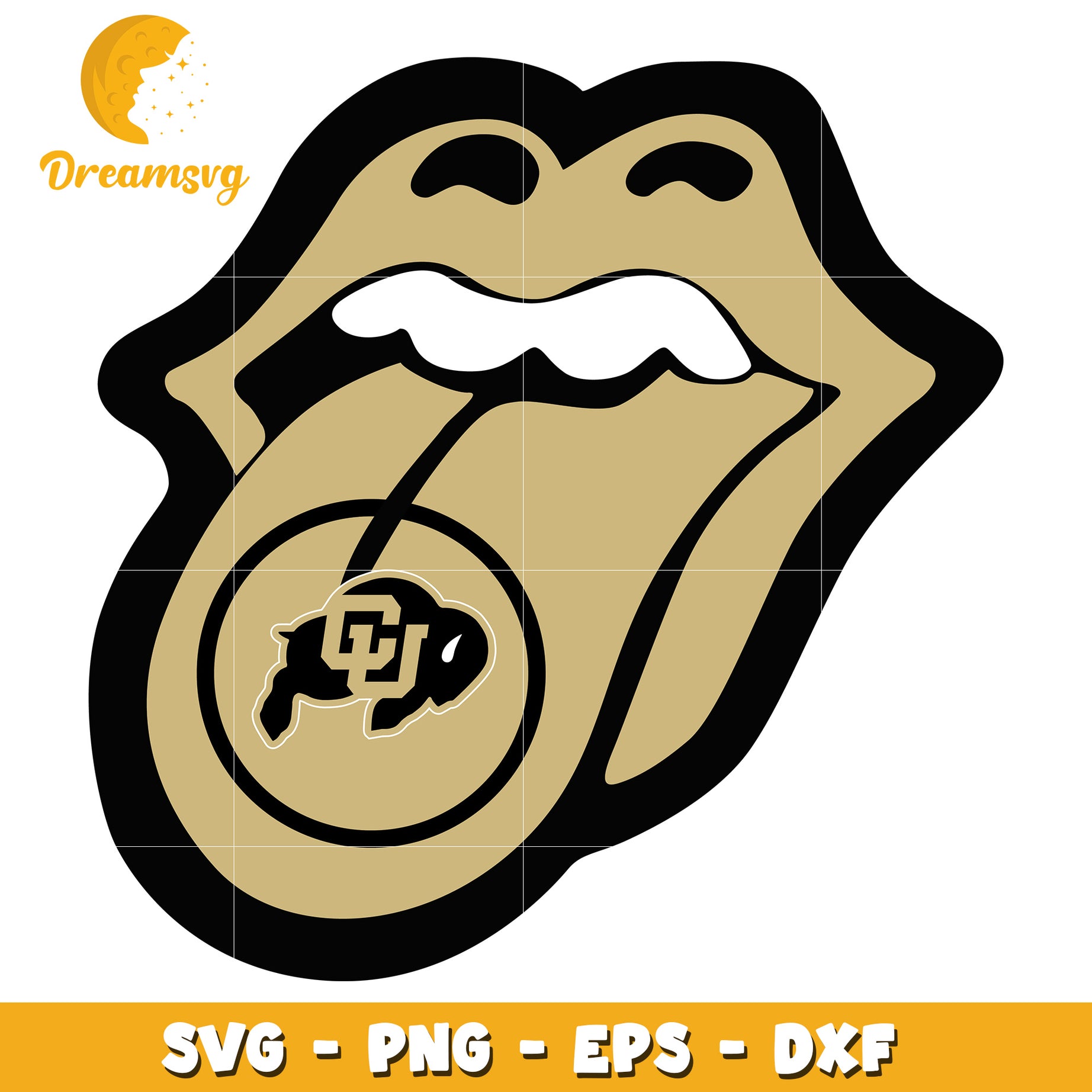 University of Denver Tongue SVG Cut File