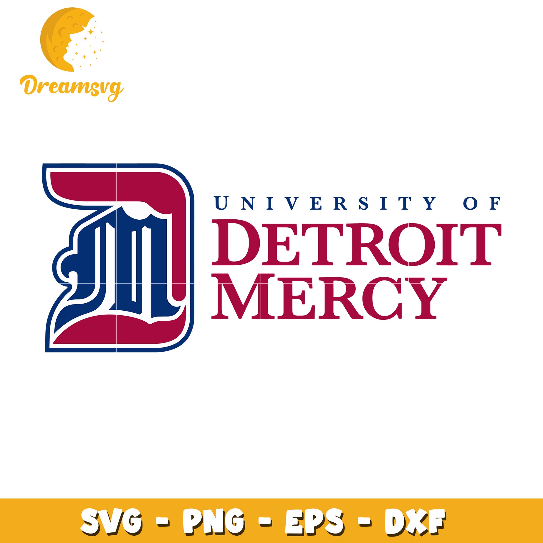 University of Detroit Mercy SVG PNG EPS DXF