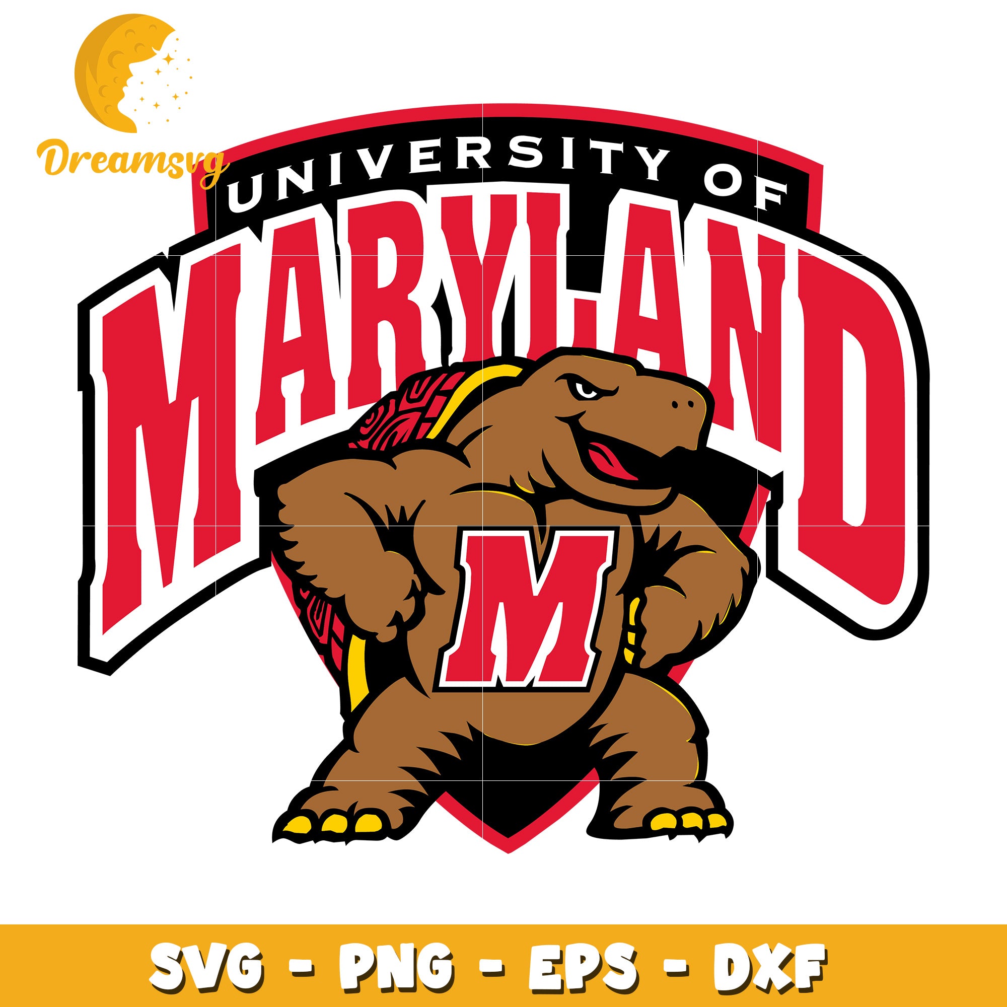 University of Maryland SVG PNG EPS DXF