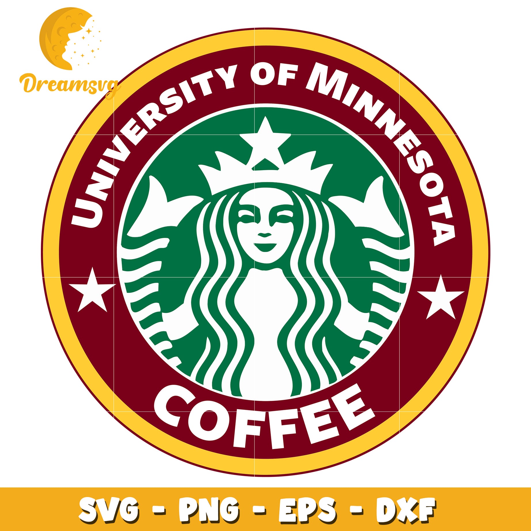 University of Minnesota Coffee SVG Cut File