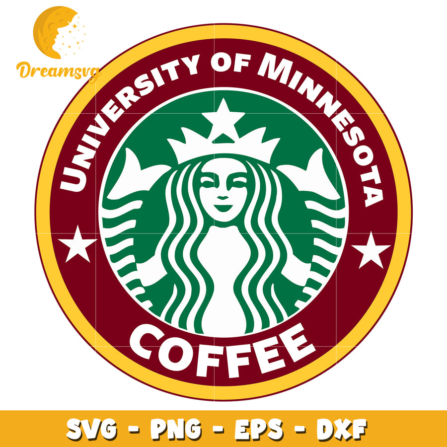University of Minnesota Coffee SVG Cut File