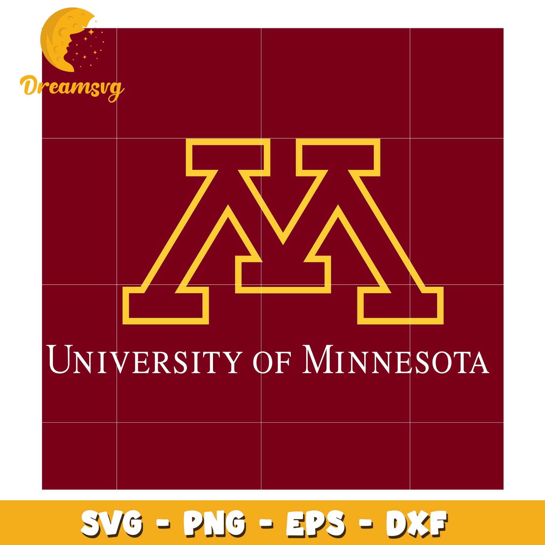 University of Minnesota Logo SVG Design for Creative Projects