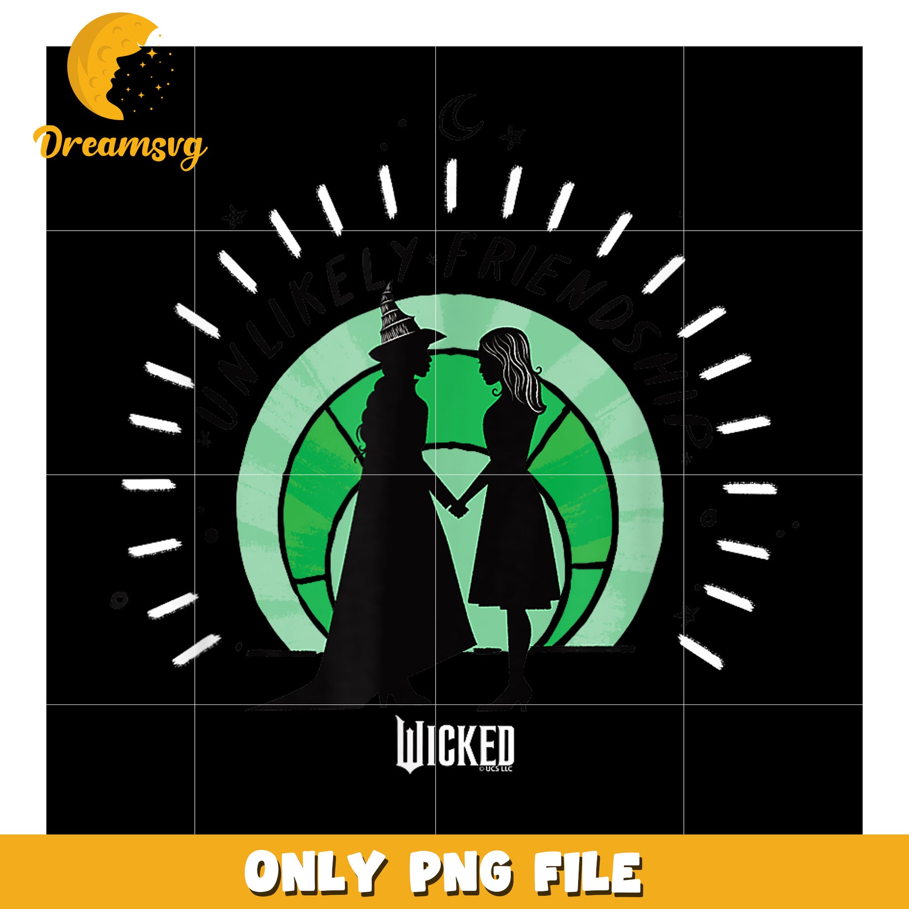 Unlikely Friendships png, wicked​ glinda png, wicked​ elphaba png