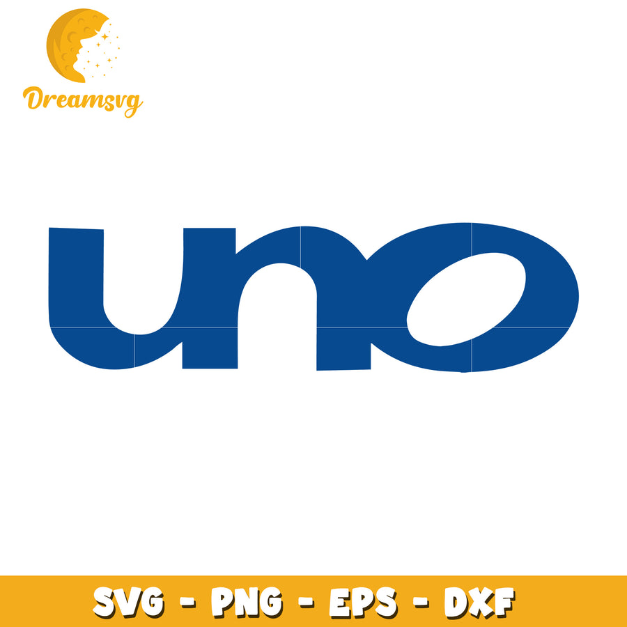 Uno SVG Cut File PNG EPS DXF