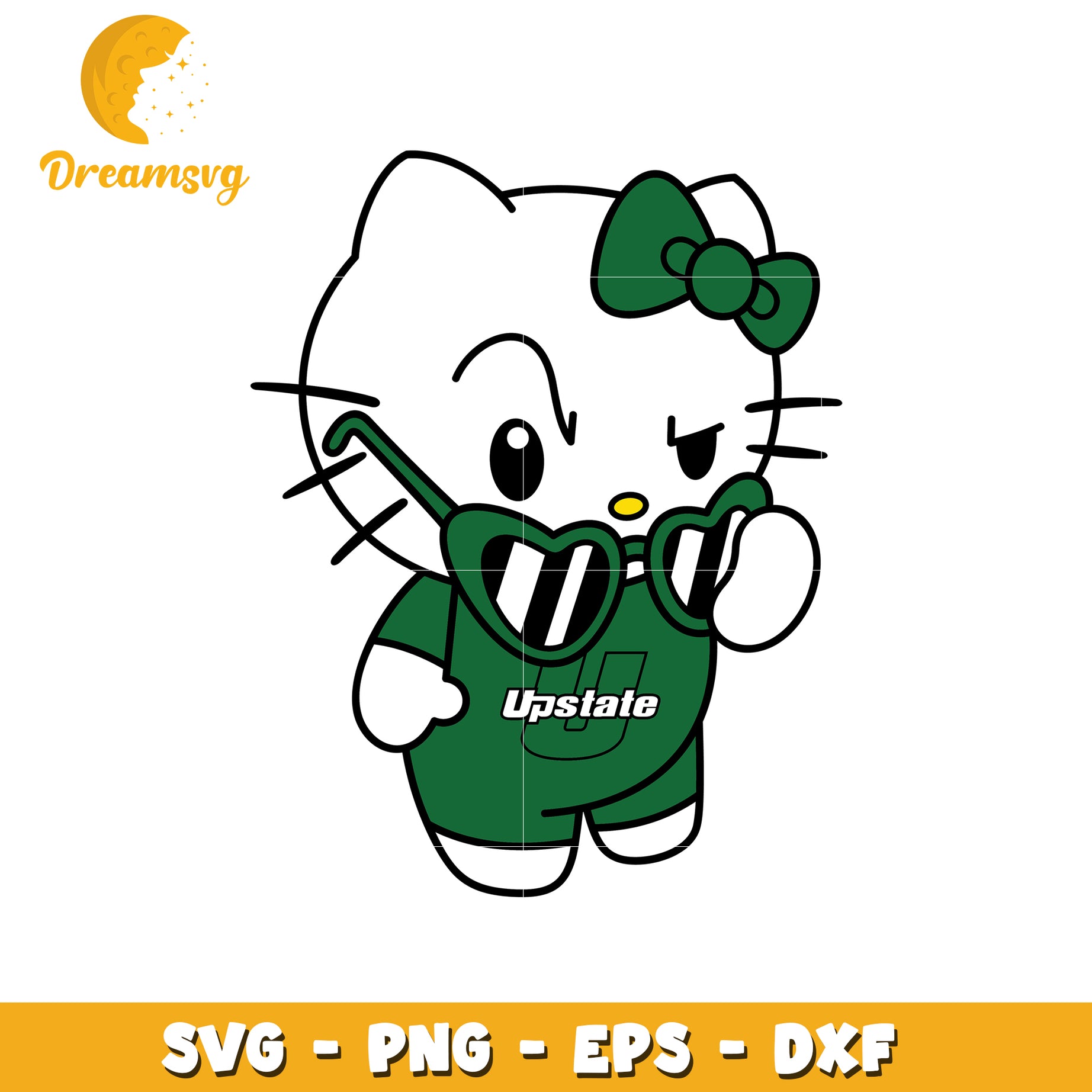 Upstate Inspired Cute Character SVG Design File