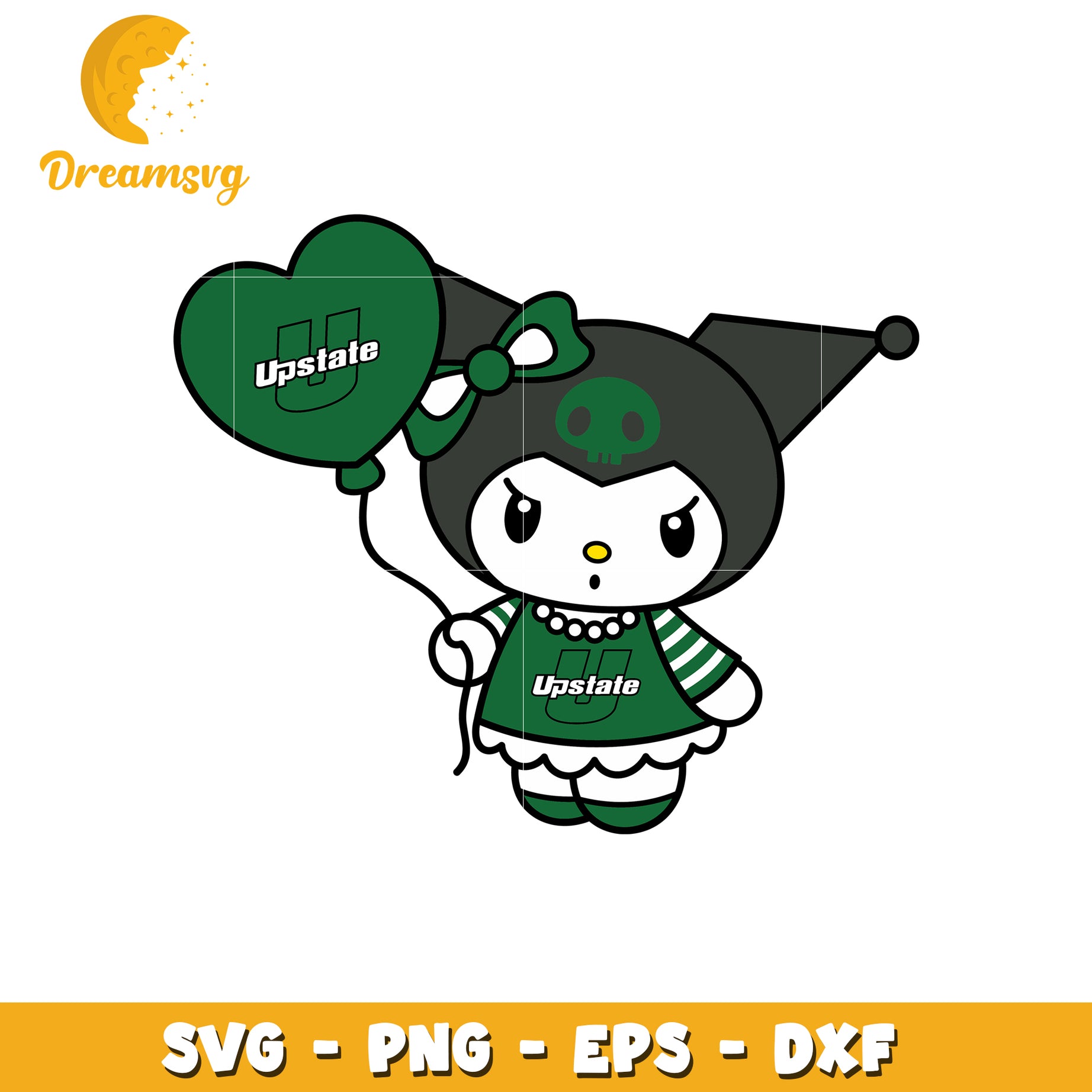 Upstate Kuromi SVG Design