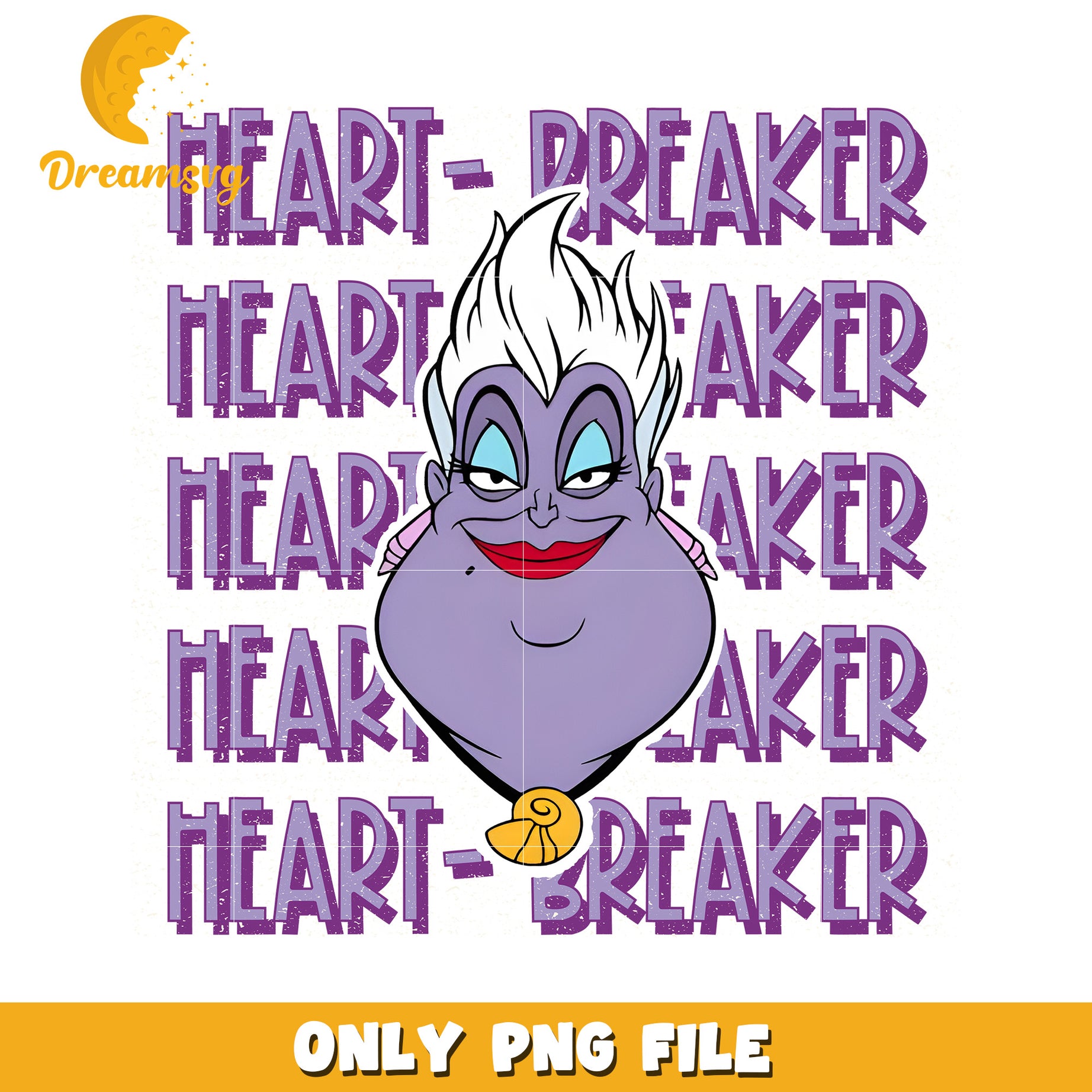 Ursula Heartbreaker PNG Graphic