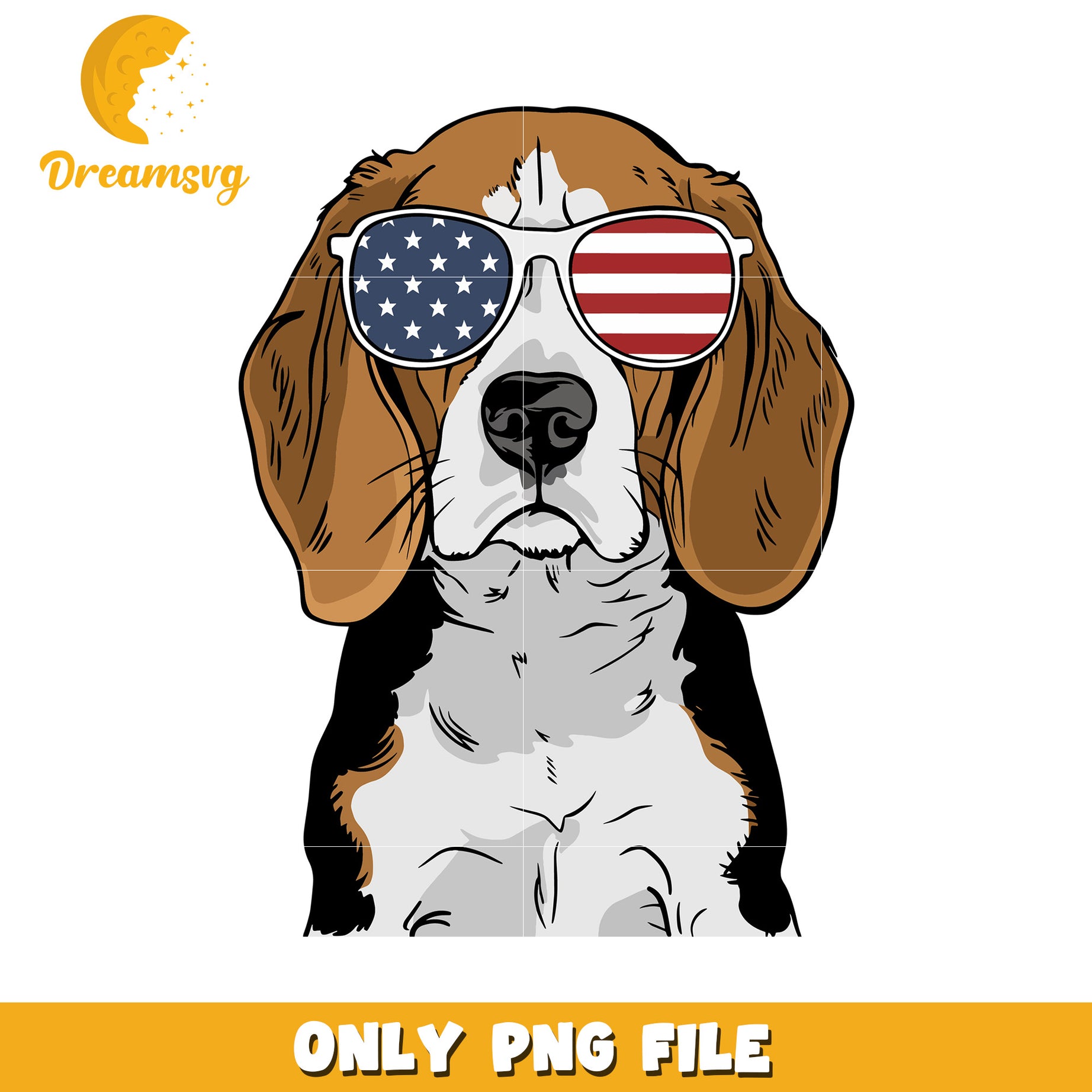 Usa funny dog png, patriotic dog png, funny dog png,