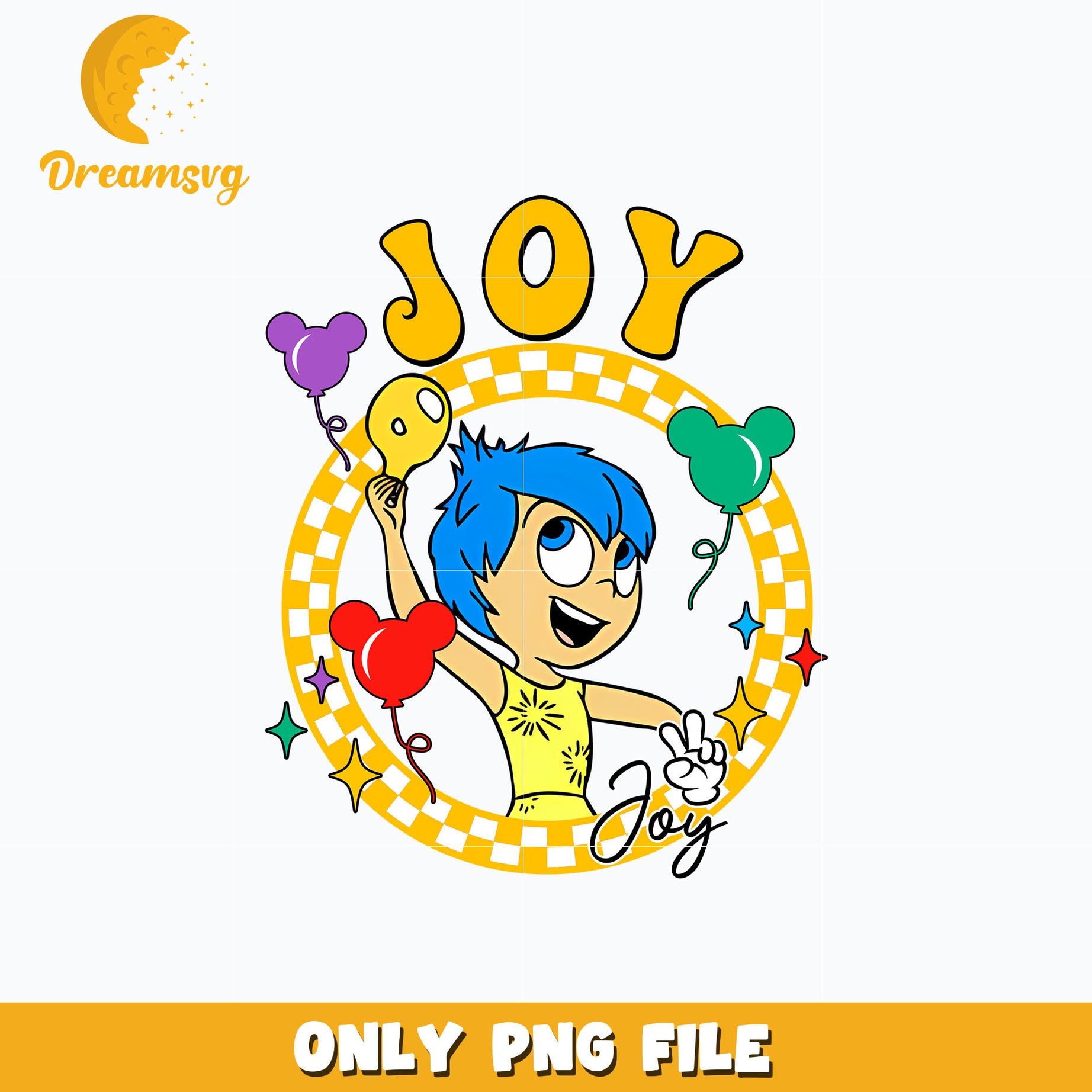 Inside Out joy design png