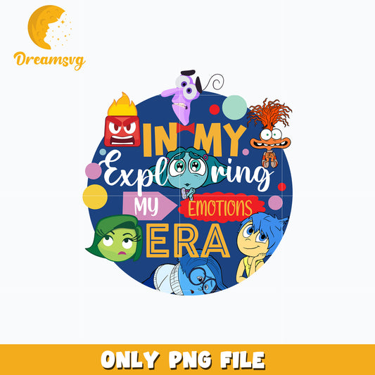 Inside out in my exploring my emotions era png