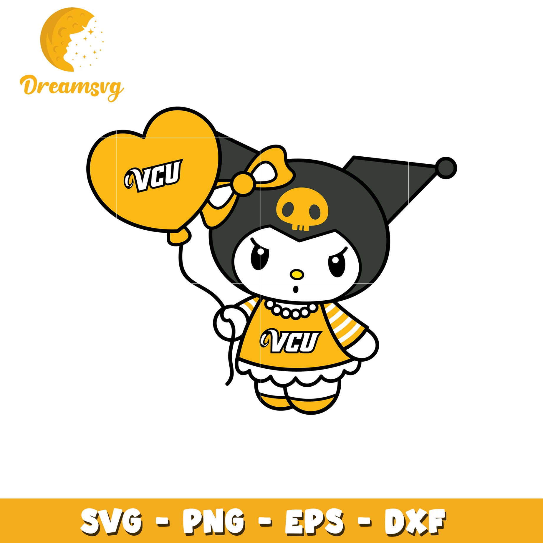 VCU Kuromi SVG Design