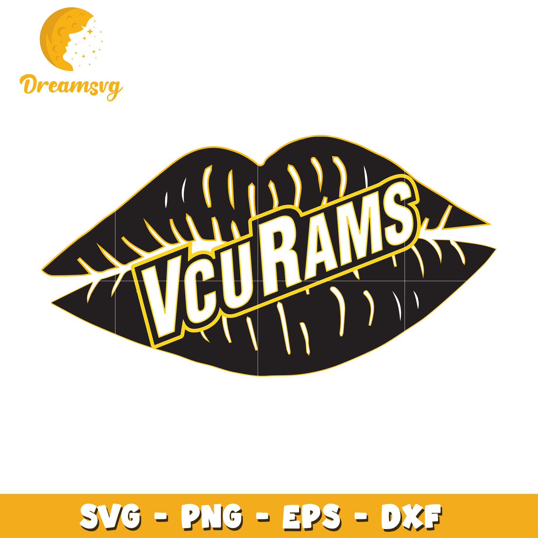 VCURAMS Lips SVG Cut File PNG EPS DXF