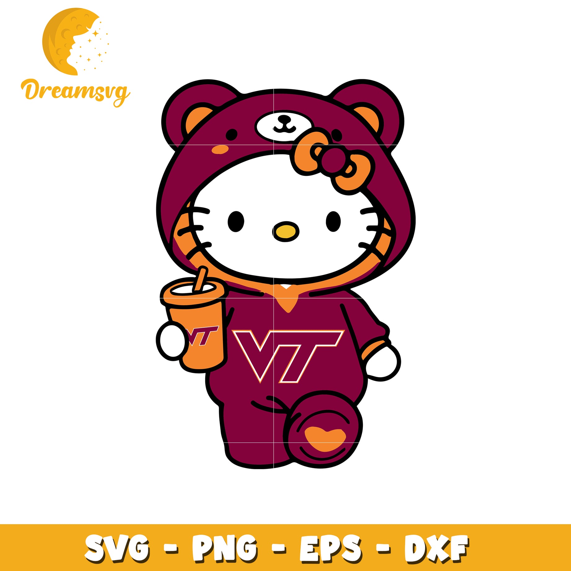 VT Hello Kitty SVG Design