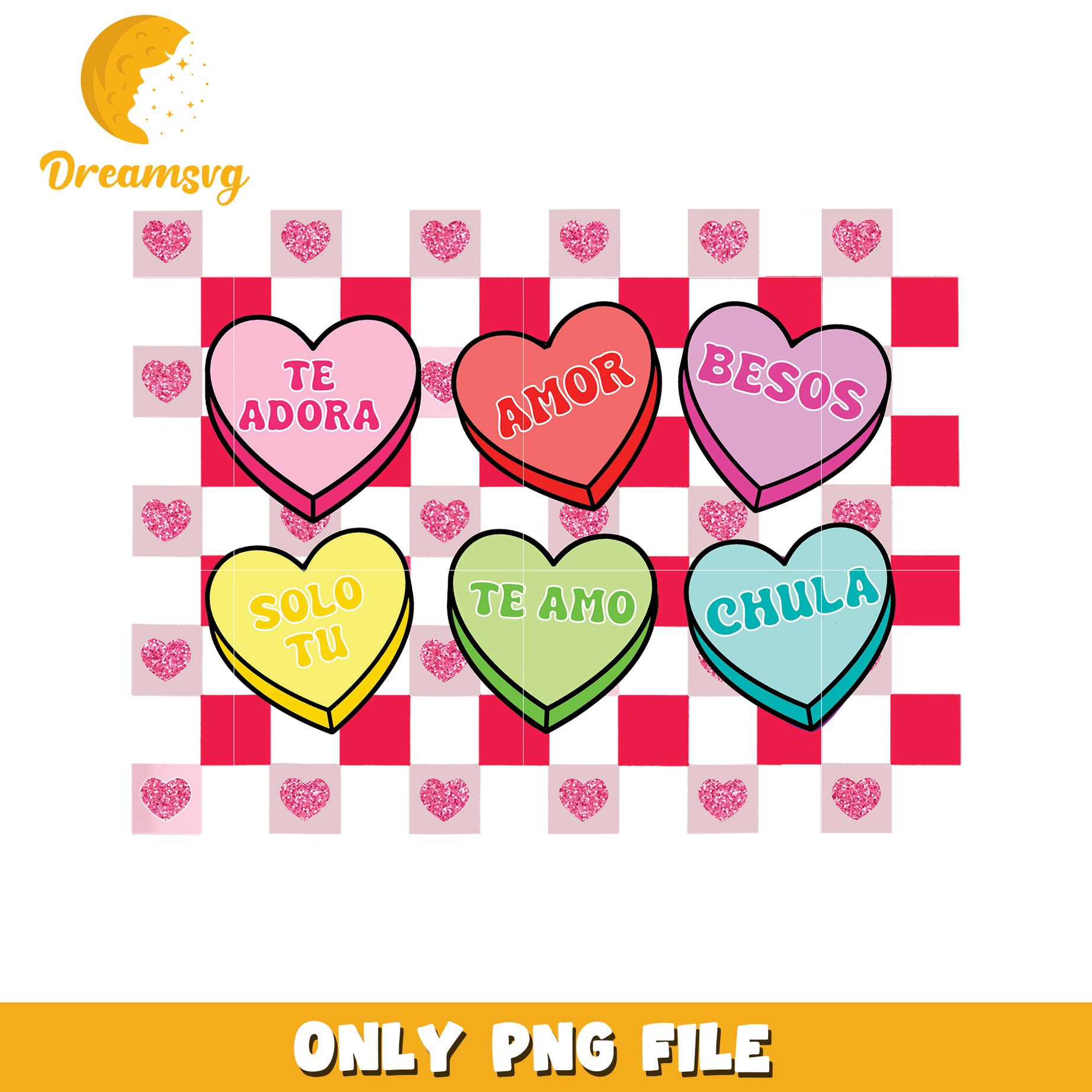 Valentine Hearts PNG Download