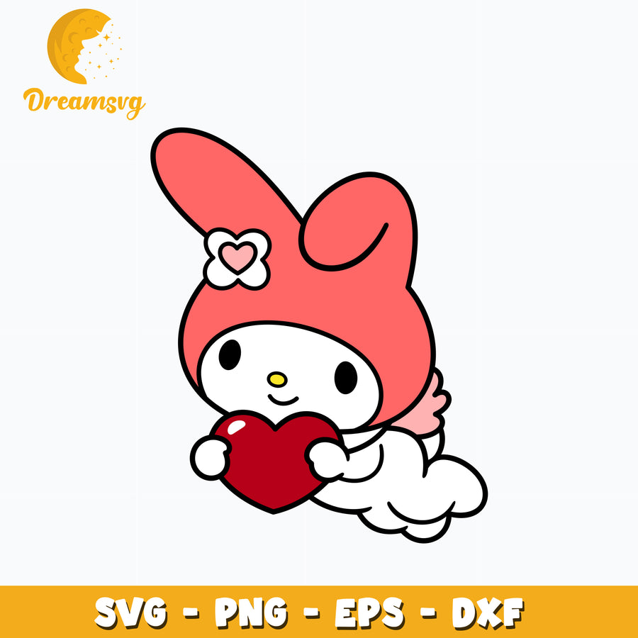 Valentine My Melody Svg