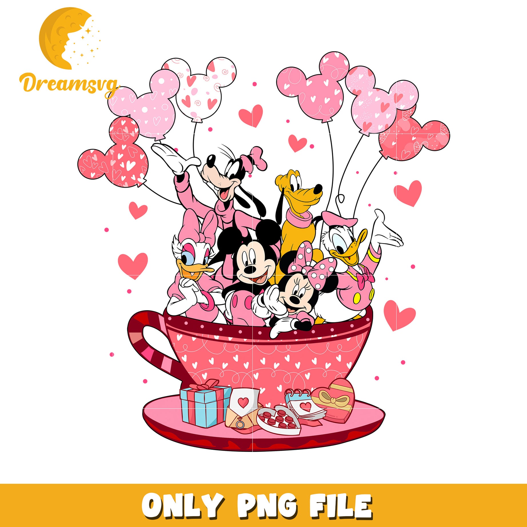 Valentines Day Disney PNG