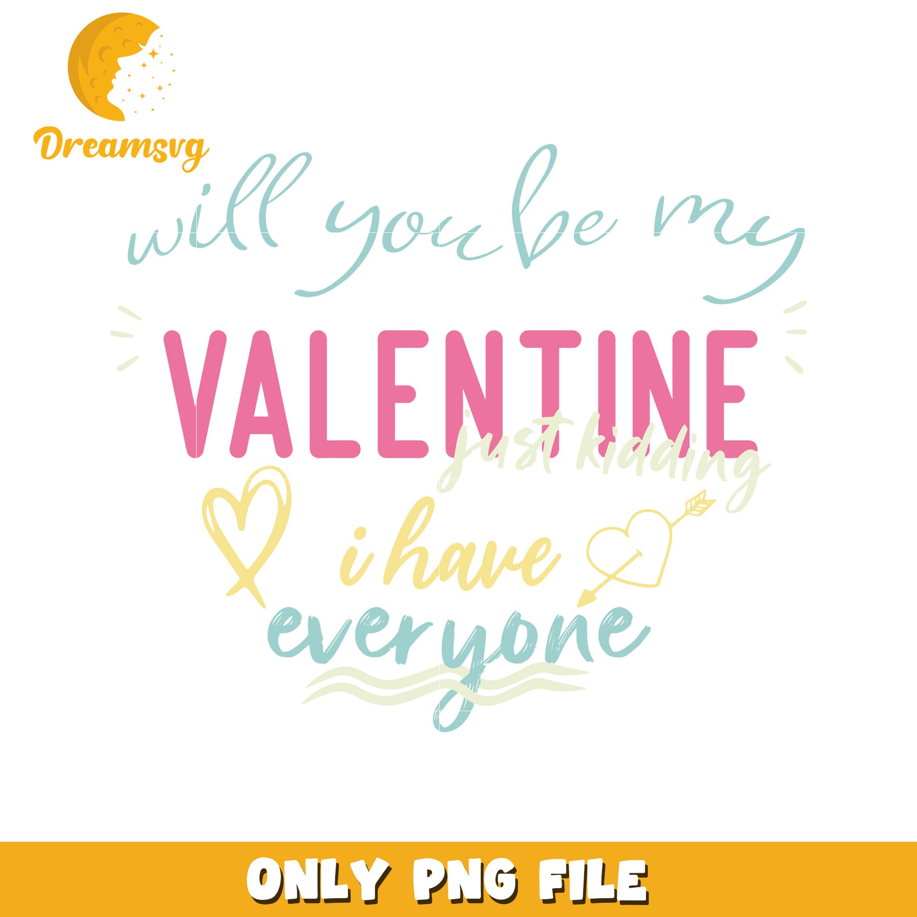 Valentines Day PNG Funny Quote