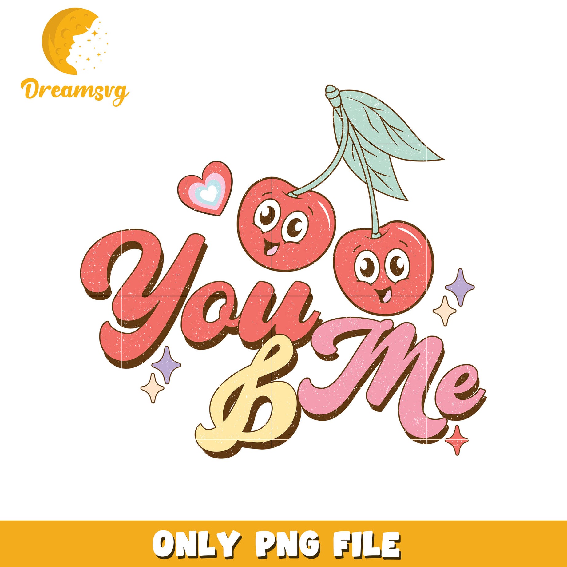 Valentine you and me cherry png, you and me png, valentine png