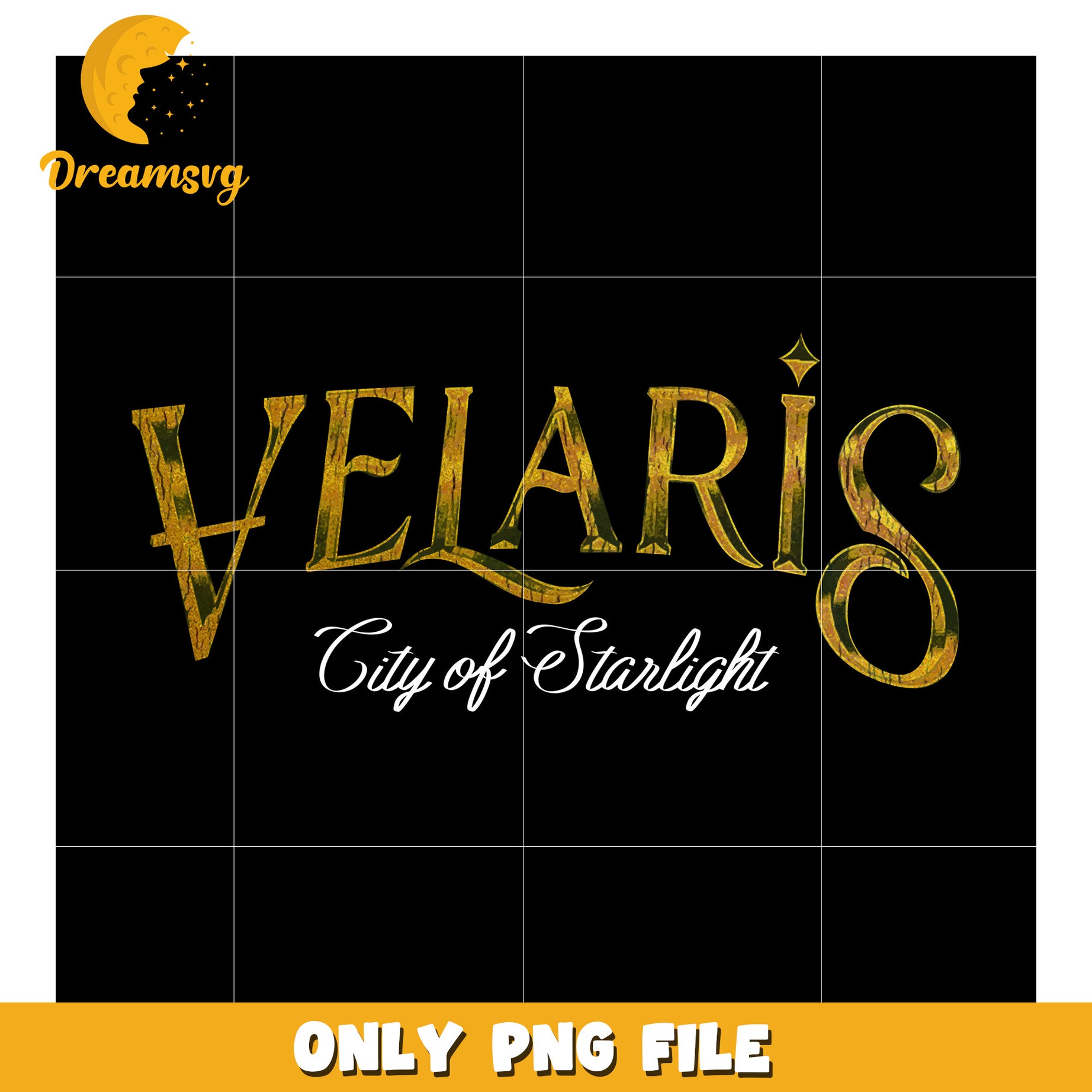 Velaris city of the light deisgn png, night court art png