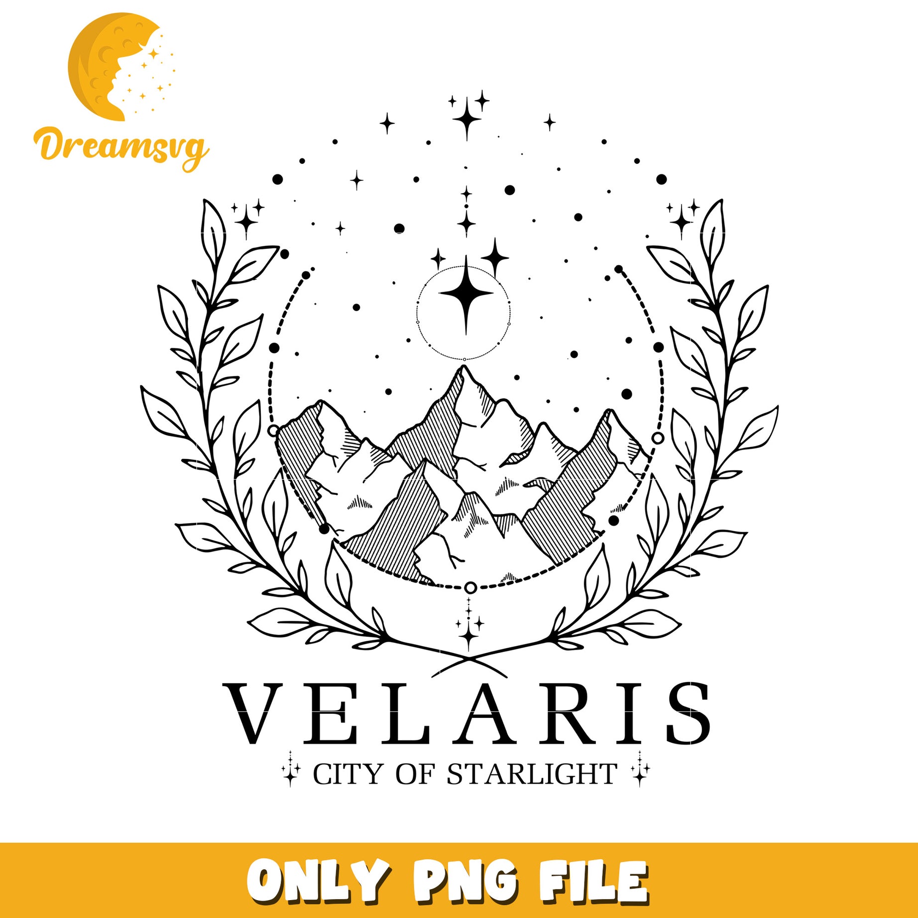 Velaris star light png, celestial light png, dreamy aesthetic png