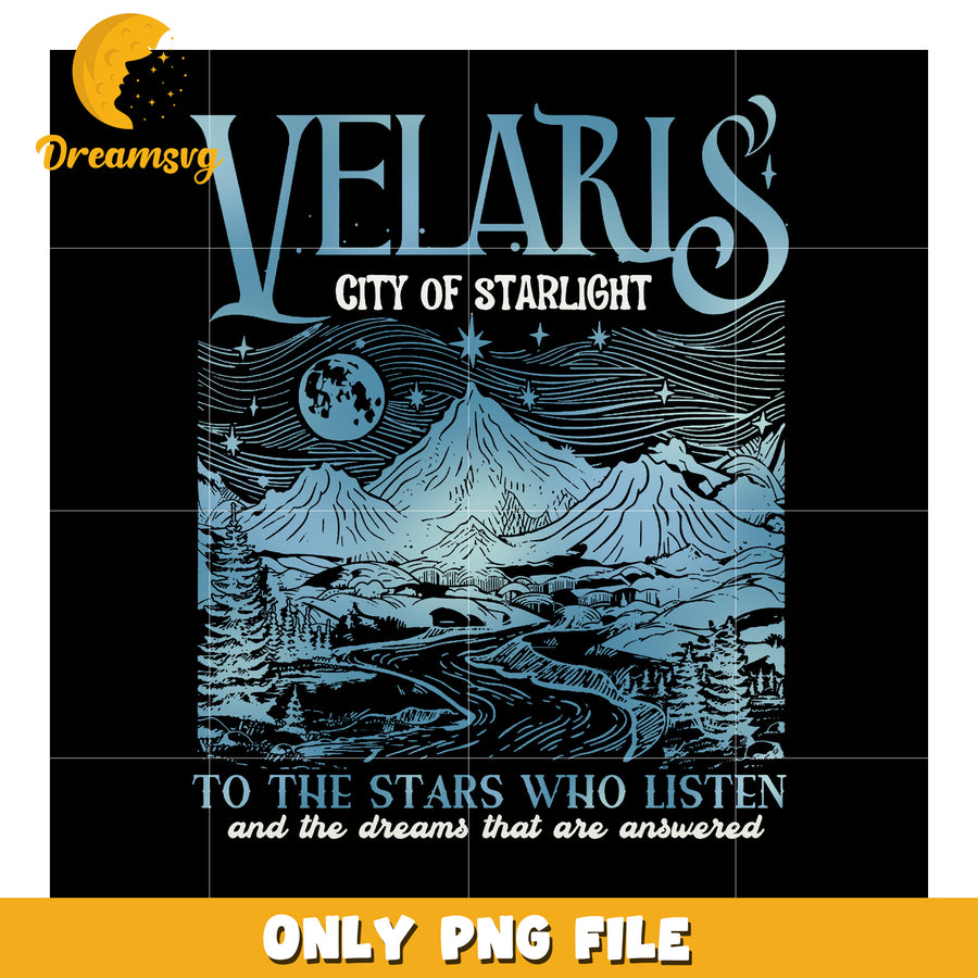 Velaris the dream that are answered png, night court fantasy png