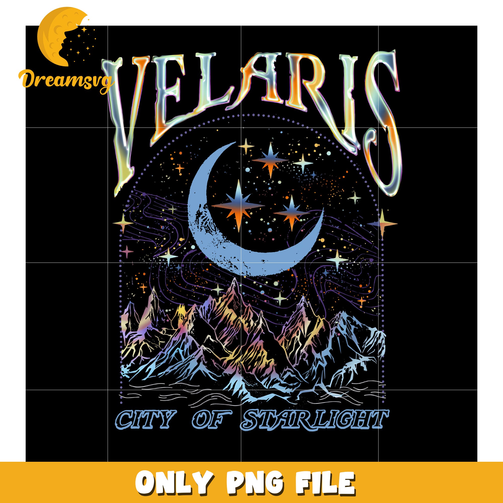 Velaris to the stars png, to the ones who listen in silences png