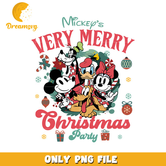 Very merry christmas png, christmas squad png, christmas png