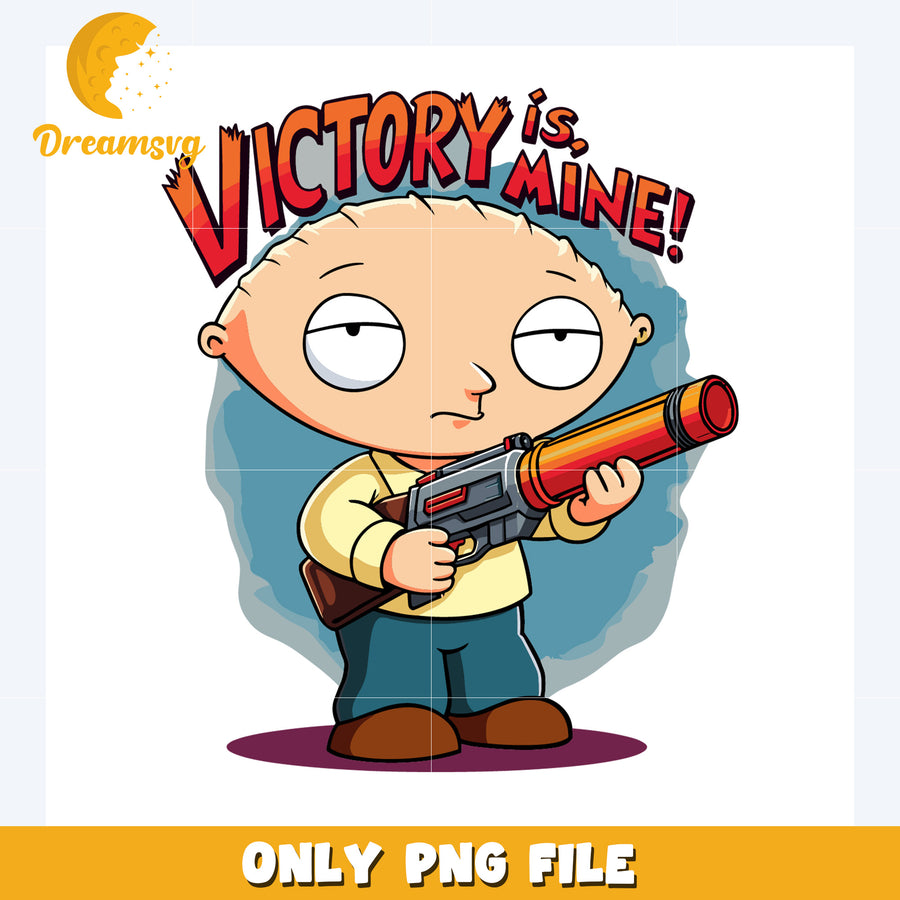 Victory is mine png, family guys png, stewie griffin png
