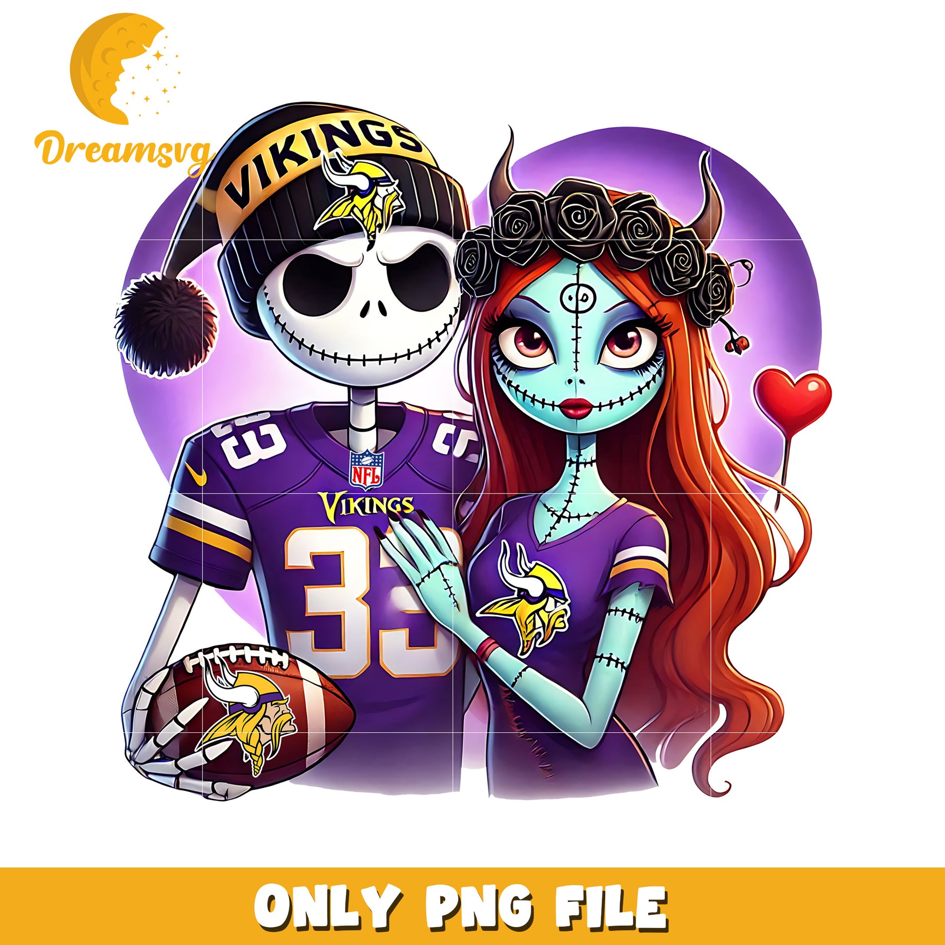 Vikings jack and sally png, nfl power rankings​l png, american sports png