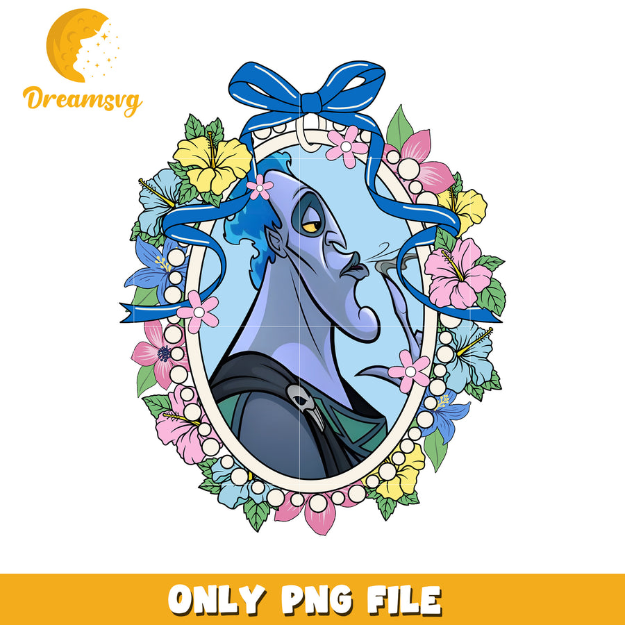 Villain hades characters mirror coquette bow png, disney evil queen png