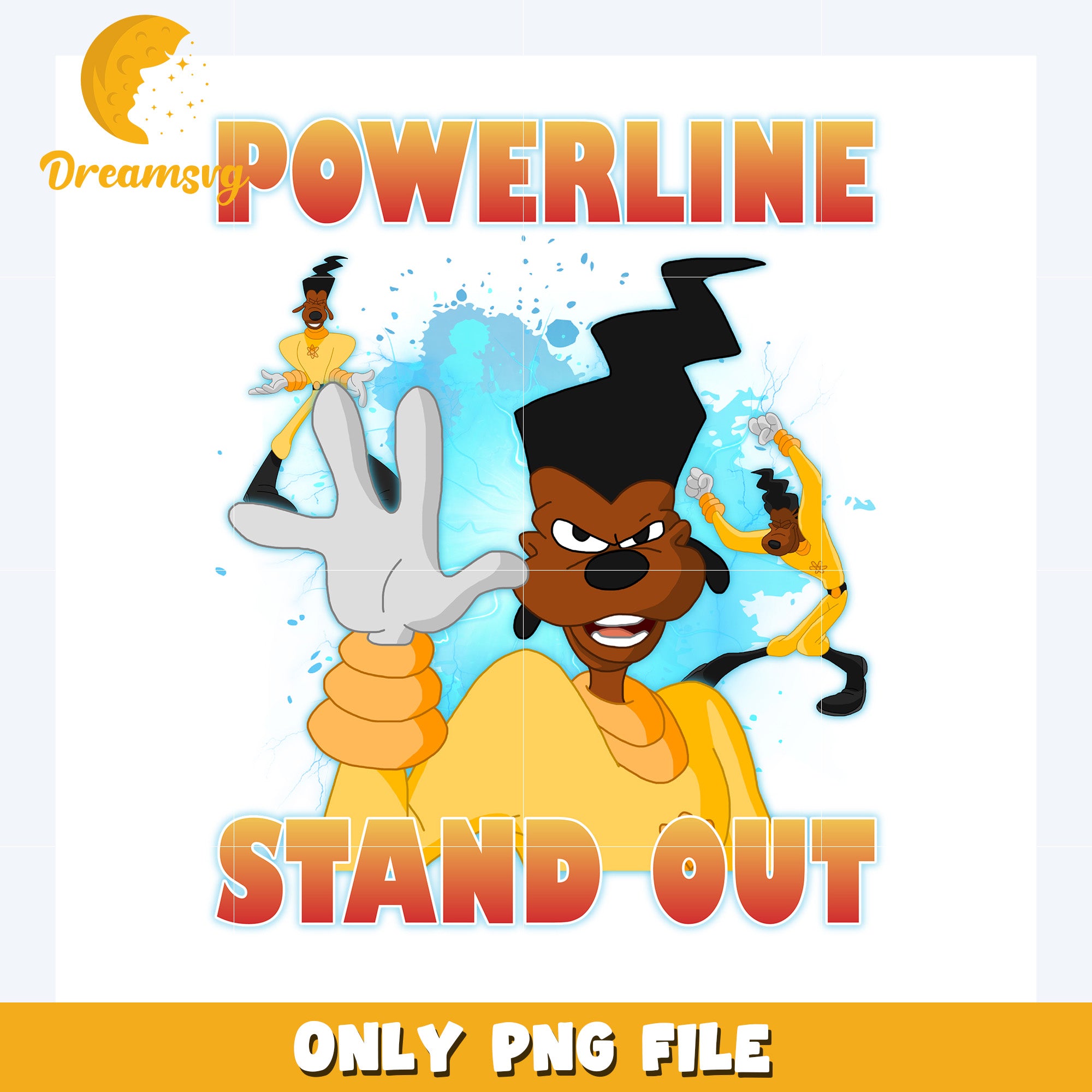 Villan powerline stand out png, funny catoons png, cartoon wallpaper png