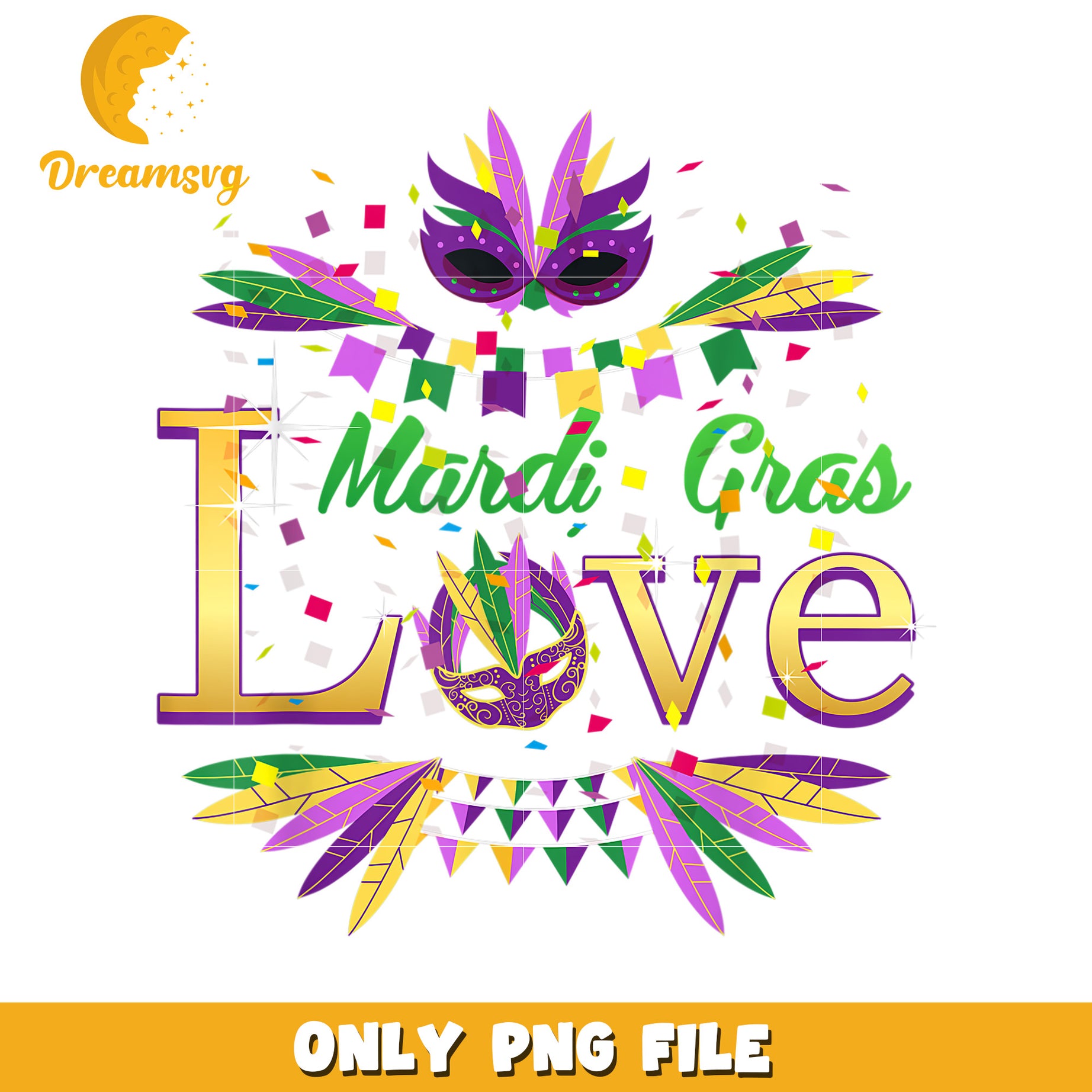 Vintage Mardi gras love costume png, mardi gras festival png