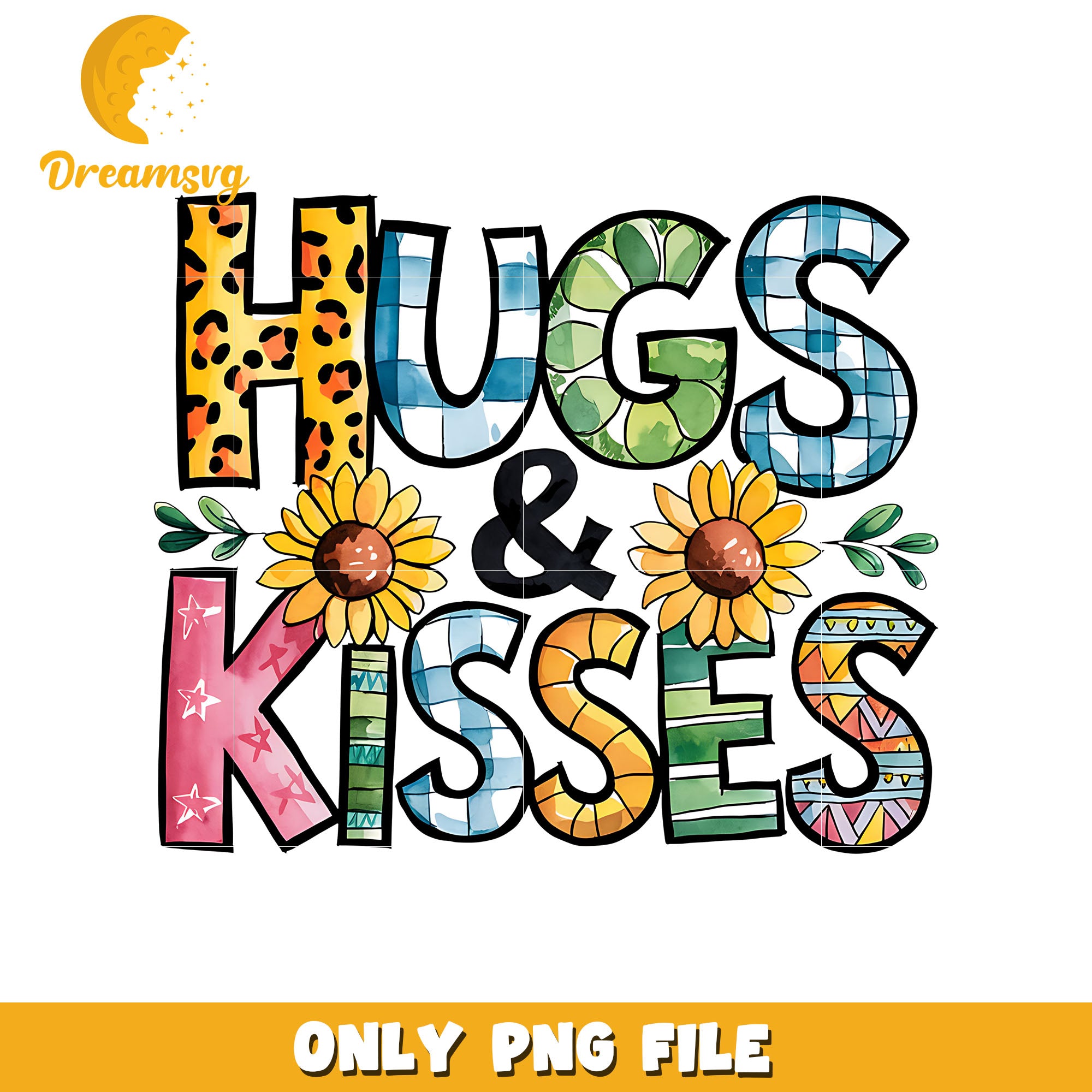 Vintage hugs and kisses png, hugs and kisses png, valentine png
