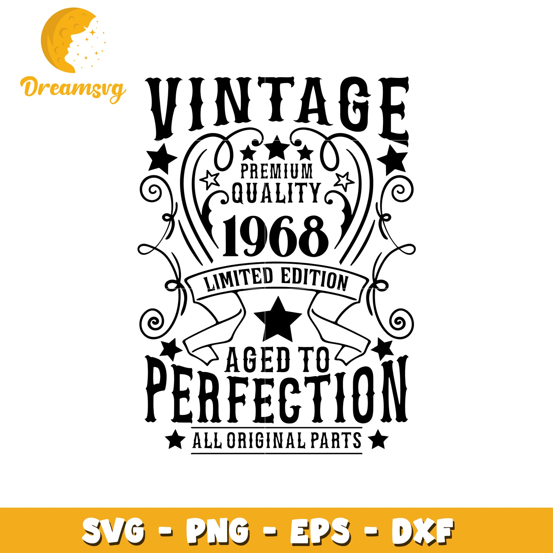 Vintage limited edition aged to perfection svg, quotes svg