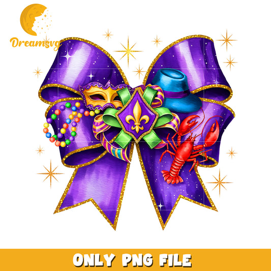 Vintage mardi gras new orleans ribbon png, mardi gras new orleans png