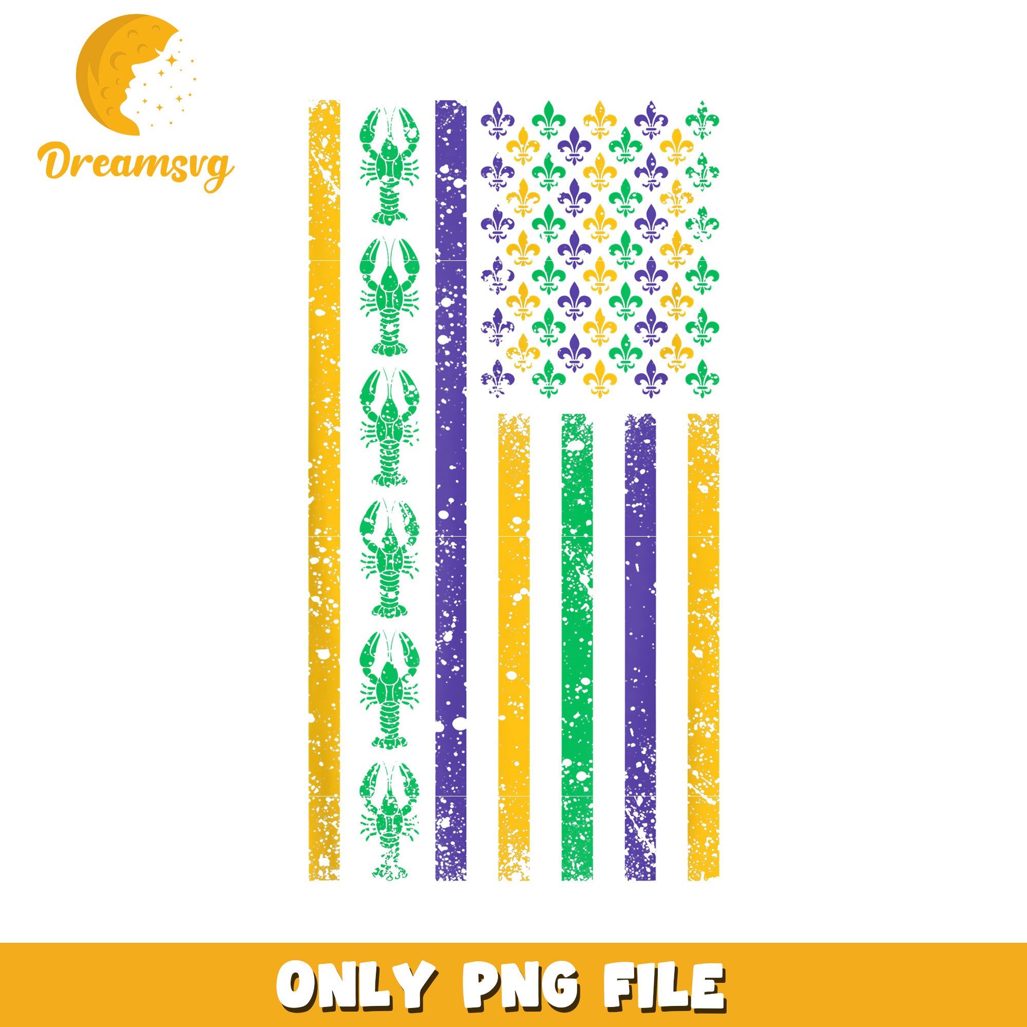 Vintage mardi gras pattern design png, mardi gras costume png