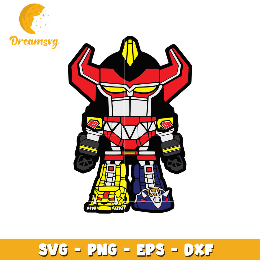Voltron SVG PNG EPS DXF Files