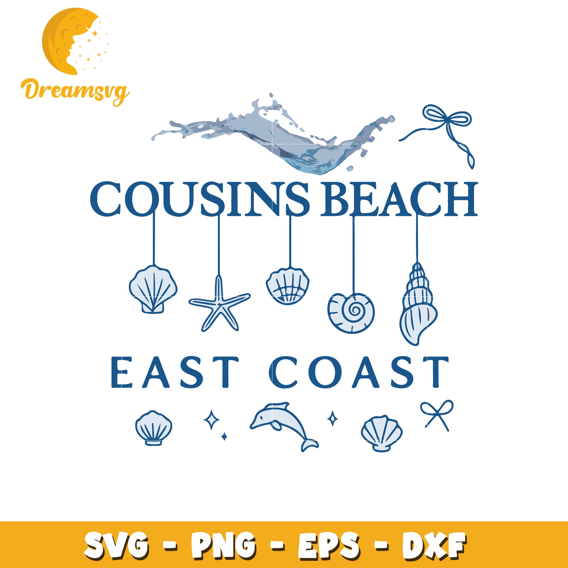 Vousins beach east coast svg, funny quotes svg, cartoon characters svg