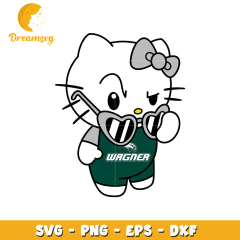 Wagner College Hello Kitty SVG