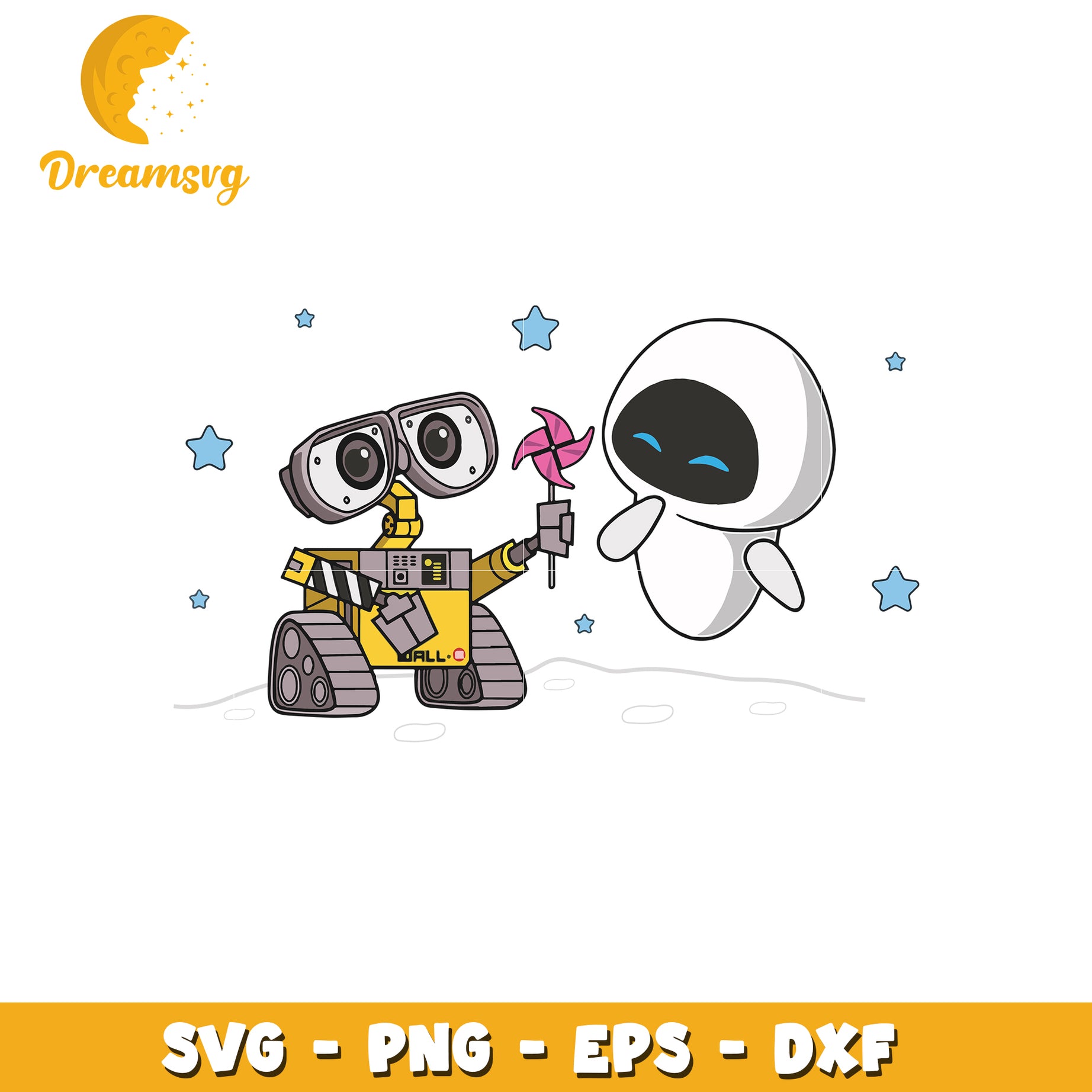 Wall e cute and lovely svg, disney characters svg, disney world svg