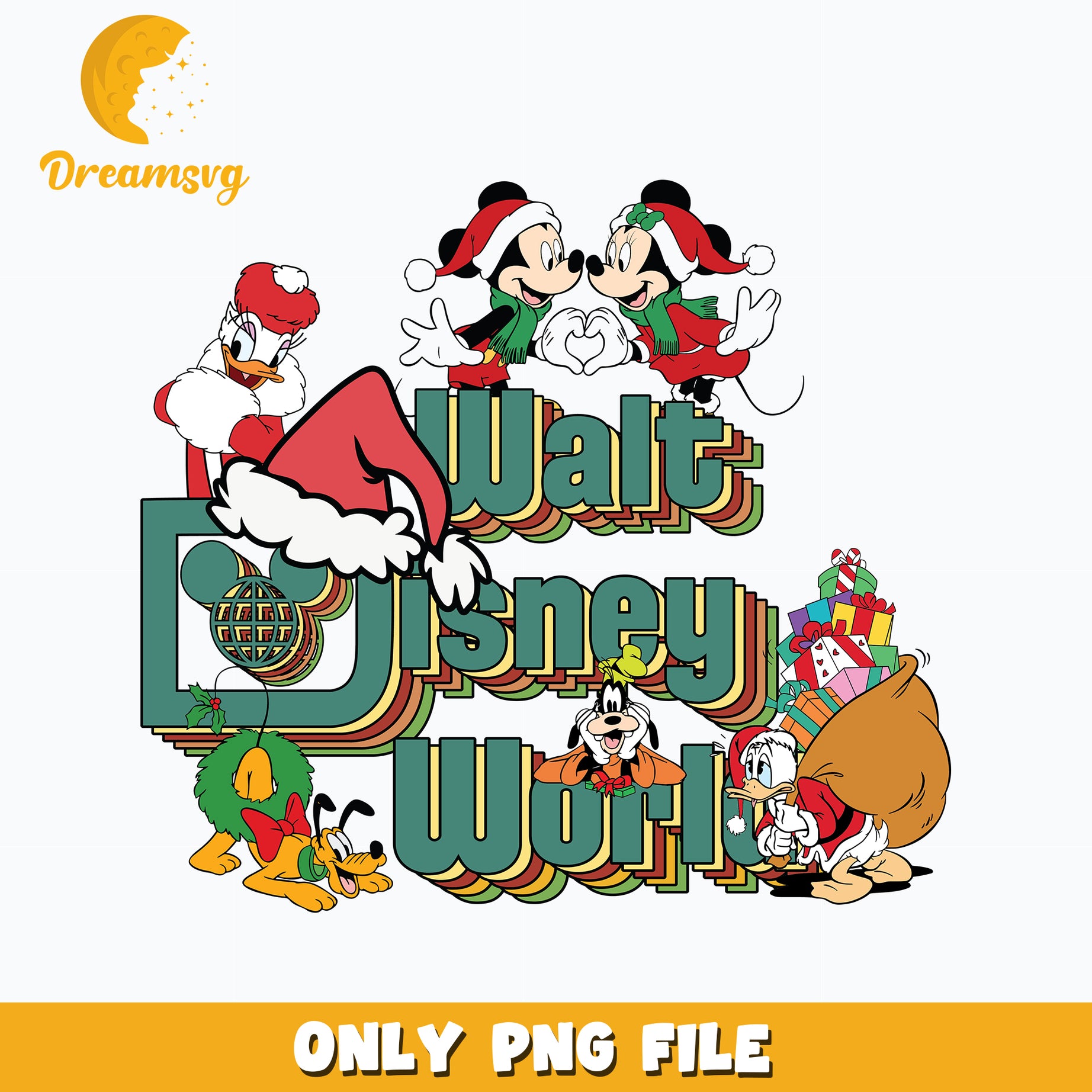 Walt Disney World Christmas png