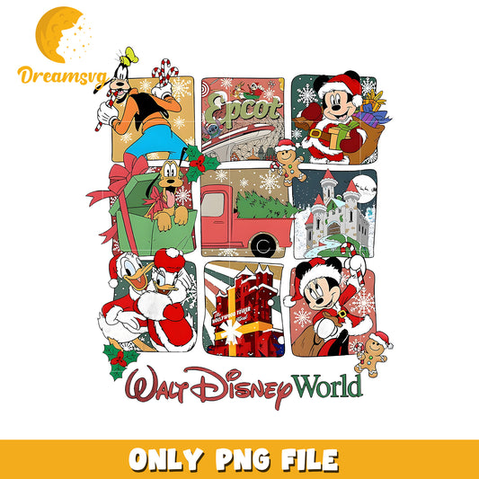 Walt disney christmas png, disney movies png, christmas white png