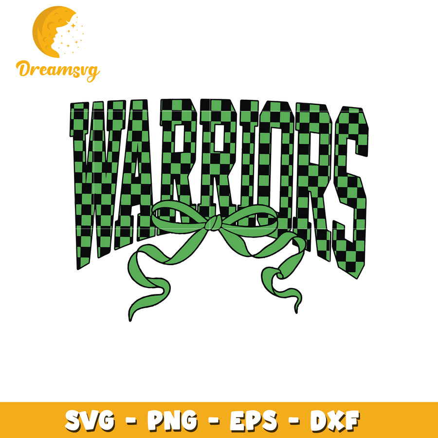 Wariors bowtie design svg, funny quotes svg, funny memes svg