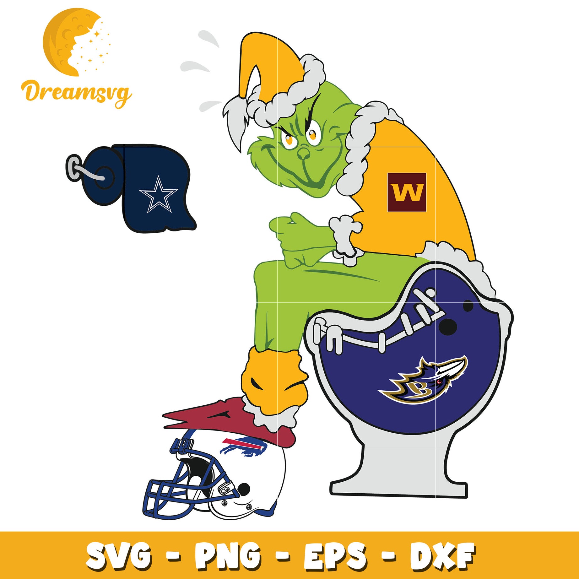 Washington Commanders Grinch Best svg, ncaa svg, christmas svg