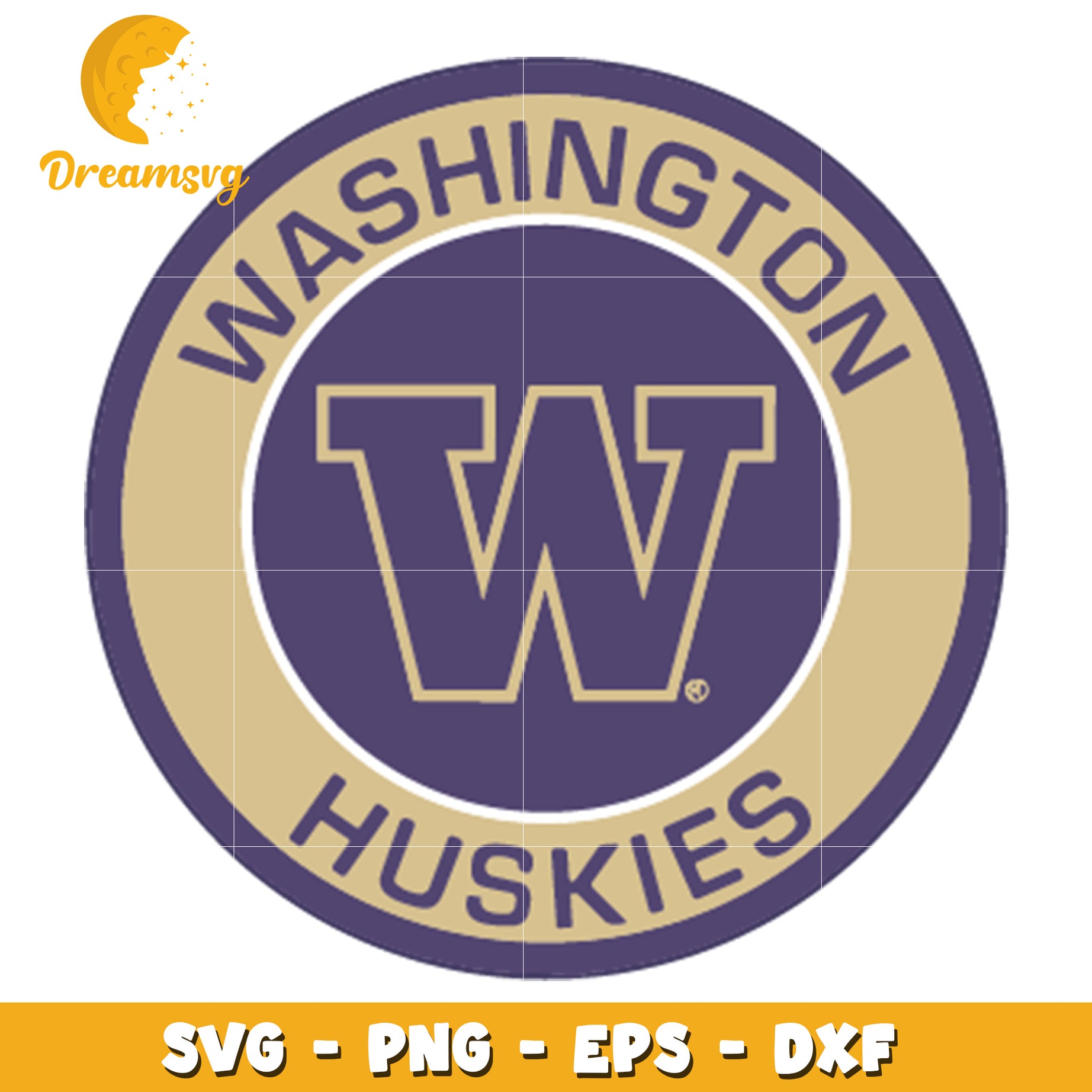 Washington Huskies SVG PNG EPS DXF