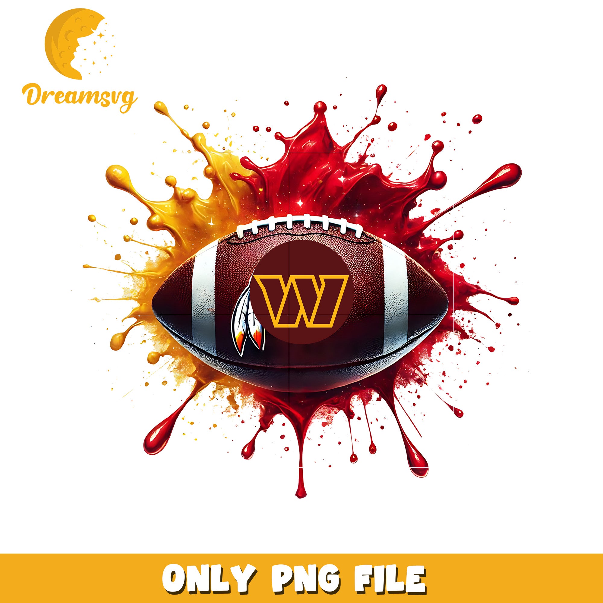 Washinton ball png, american rugby png, nfl logos png