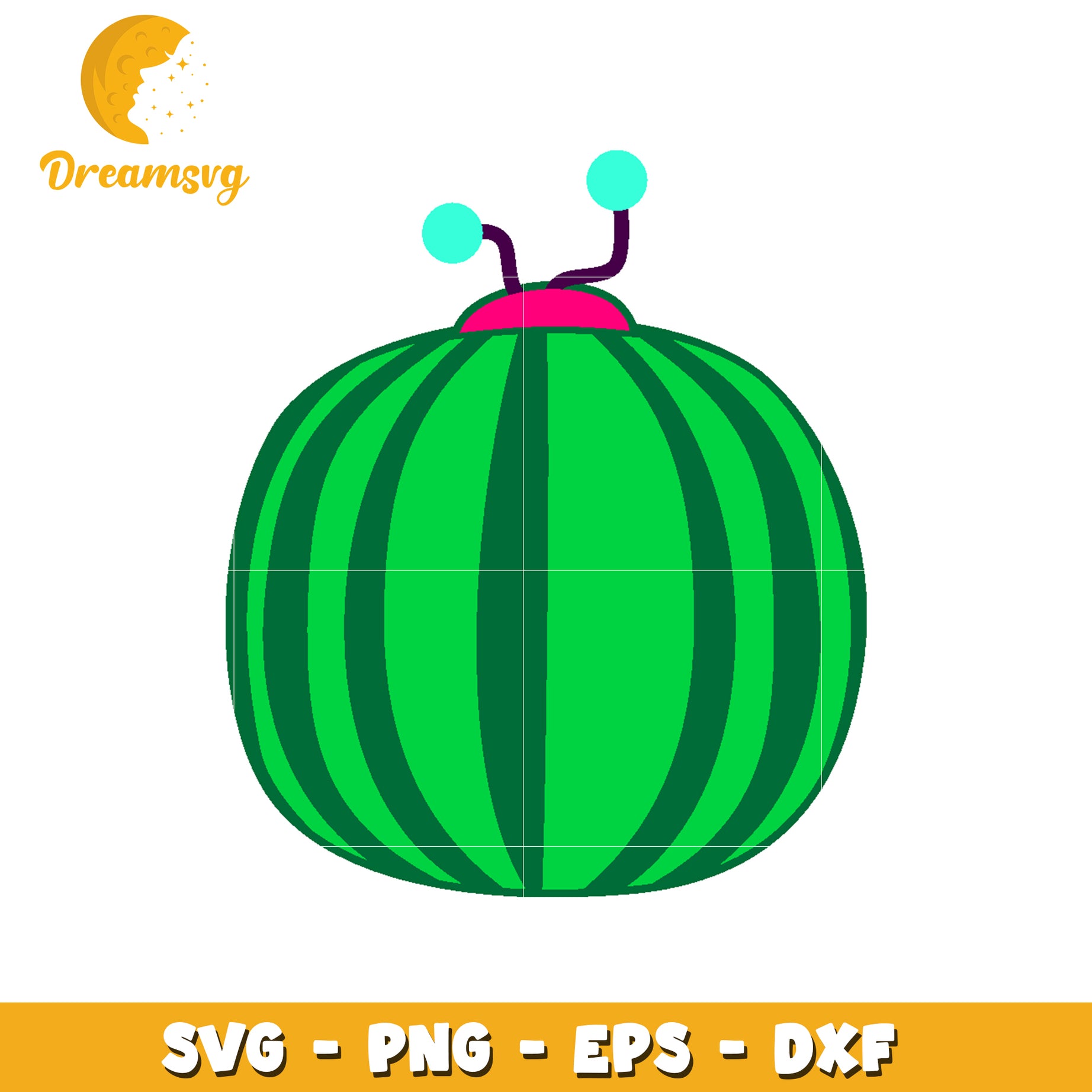 Watermelon SVG Cut File Instant Download