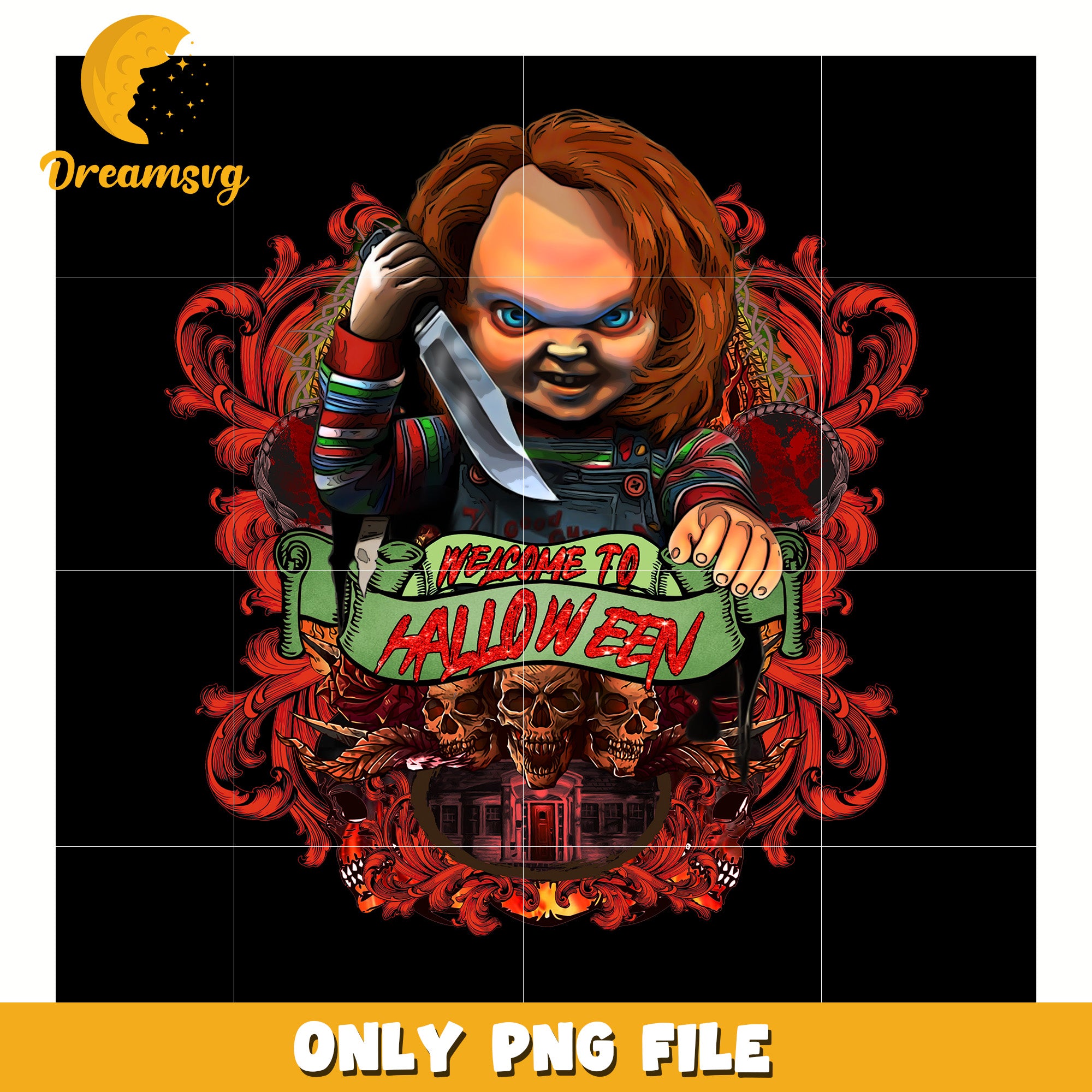 Welcome to halloween png, halloween candy png, spooky halloween png