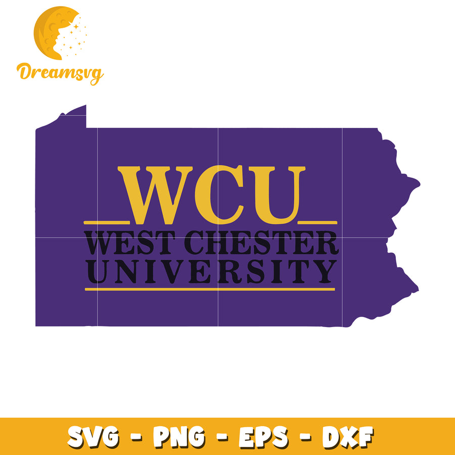 West Chester University SVG PNG EPS DXF